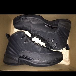 Jordan 12 Retro Winter Black